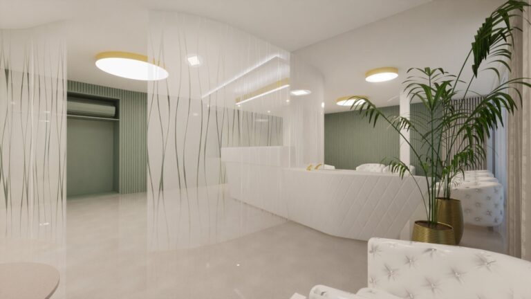 Empfangstheke Breuss Architekt und Design B.LOW Studio