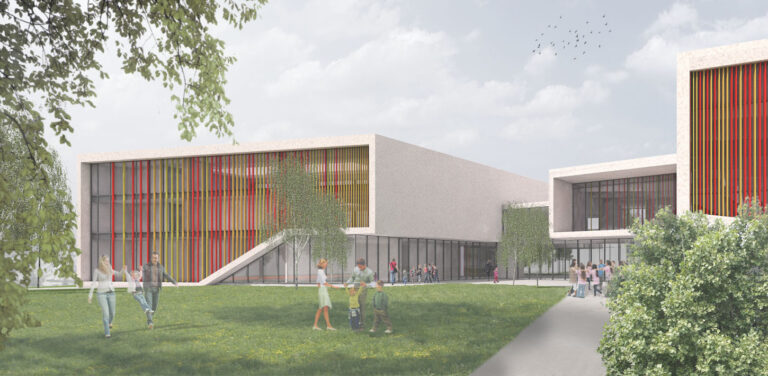 Wohnbau Lounovice Rendering Architekt B.LOW Studio
