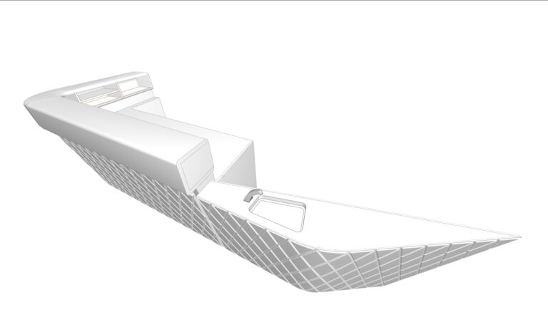Empfangstheke Breuss Rendering